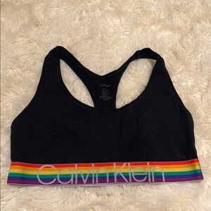 CALVIN KLEIN PRIDE SPORTS BRA
